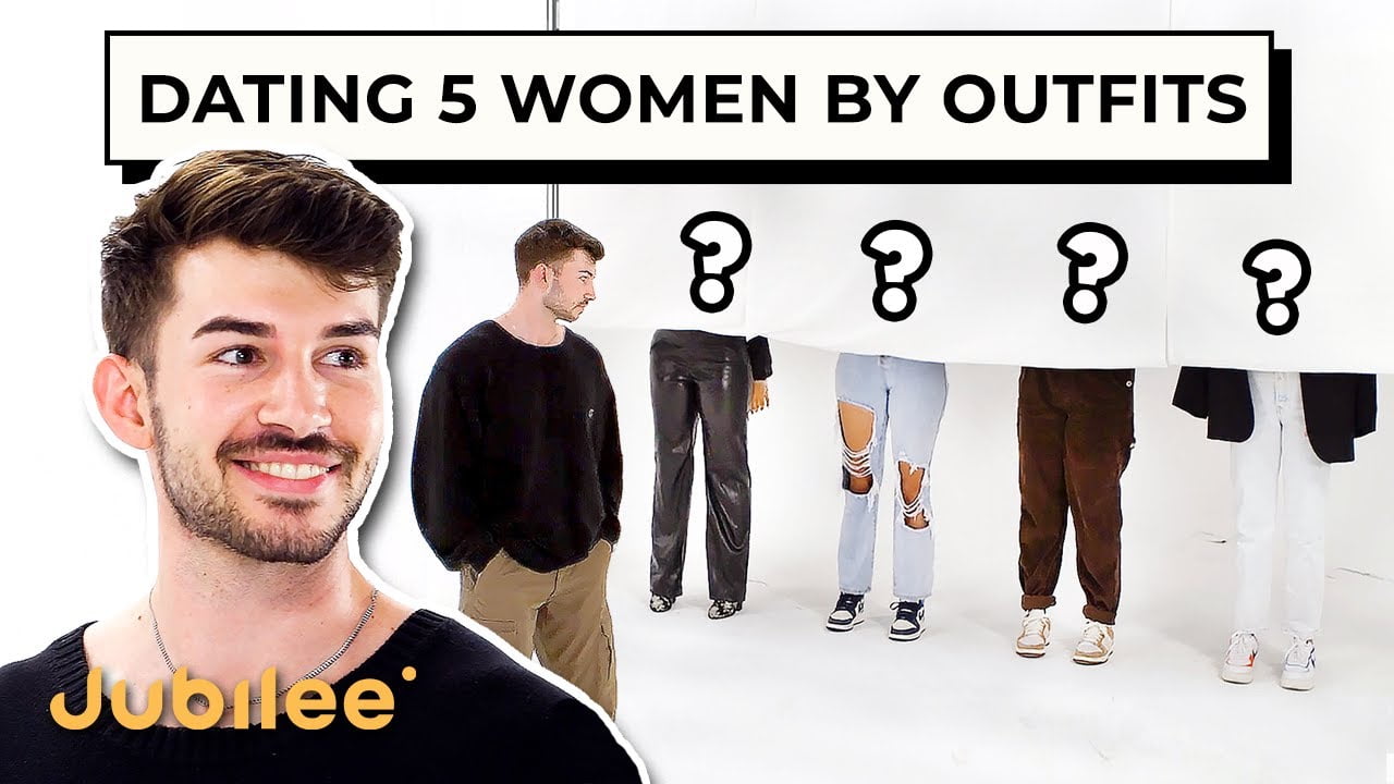 Blind Dating 5 Girls Based On Their Outfits | Versus 1