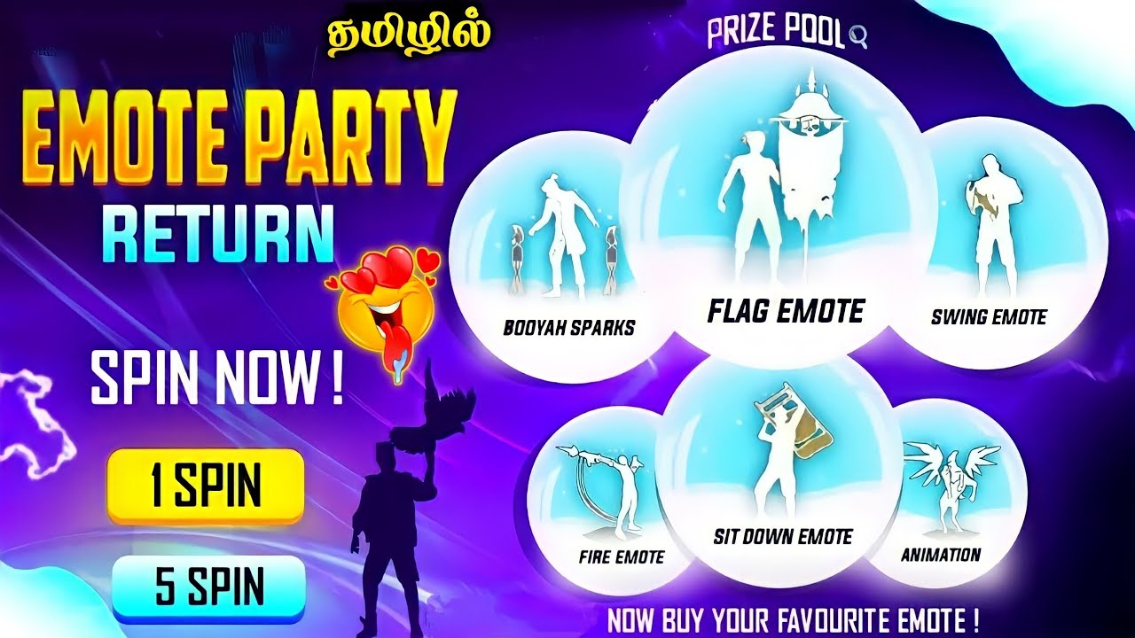 emote party event confirm date 🔥 || free fire new update tamil || free fire new event tamil