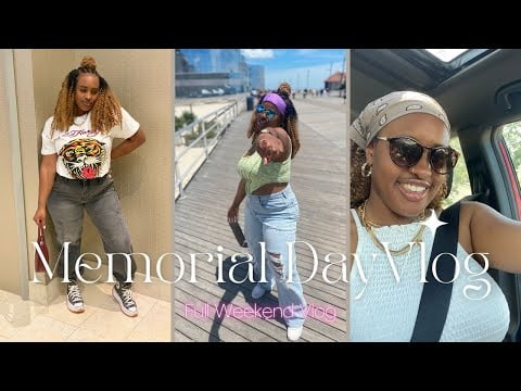 Memorial Day Vlog | Long Weekend Vlog | Concert + Friend Date + Hygiene + Pool Party|