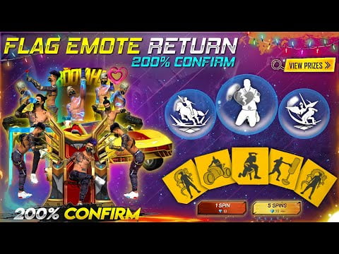 Emote Party Event Free Fire | Emote Party Event Return Date | Emote Party Event Kab Aayega