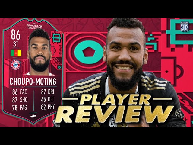 86 FIFA WC PATH TO GLORY CHOUPO-MOTING PLAYER REVIEW! OBJECTIVE CARD - META - FIFA 23 ULTIMATE TEAM