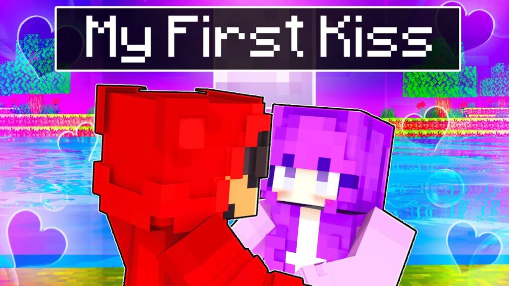 My FIRST KISS in Minecraft!