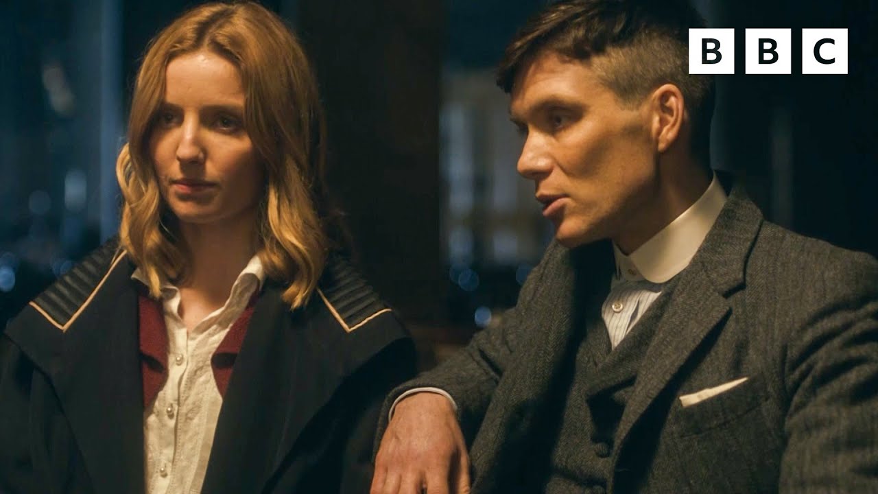 Tommy & Grace’s first kiss | Peaky Blinders – BBC