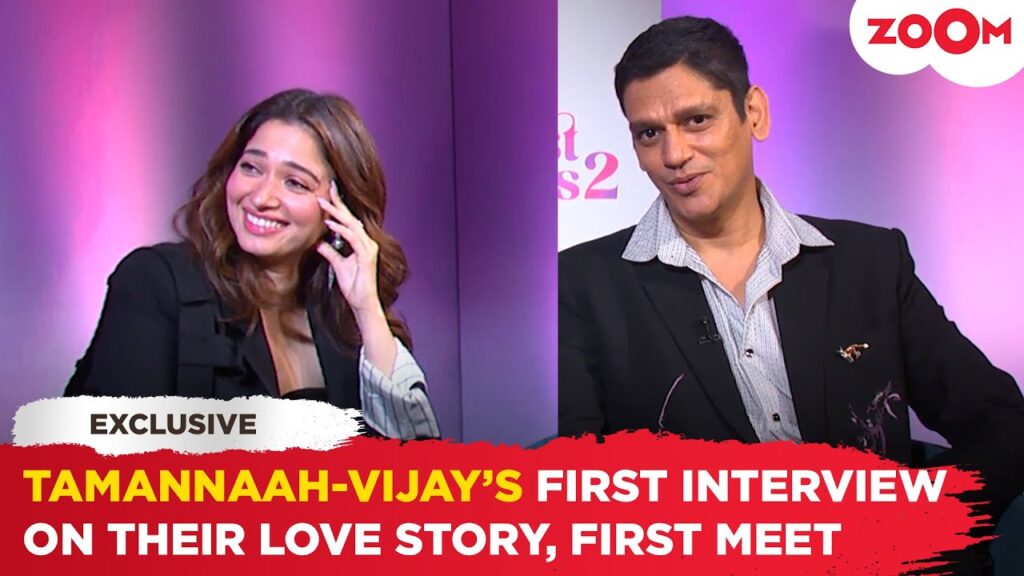 Tamannaah Bhatia & Vijay Varma's FIRST interview on their relationship, kiss in Lust Stories 2