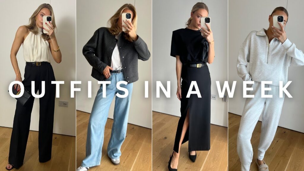 A WEEK IN OUTFITS | EVENTS, CASUAL LOOKS, WORKING FROM HOME
